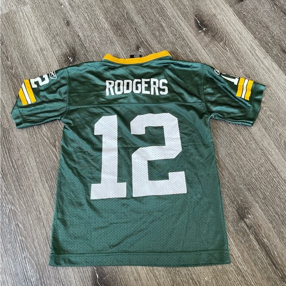 Reebok Green and Yellow Team Jersey - Picture 4 of 4